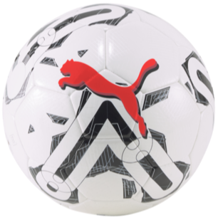 PUMA Orbita 6 MS Ball - White/Black/Red Balls - Third Coast Soccer