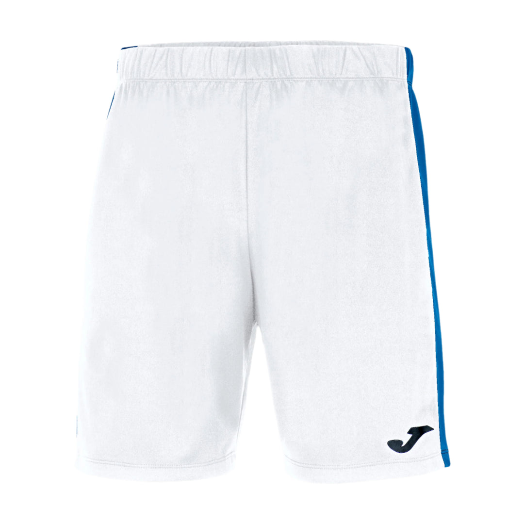 Joma CSA Academy Maxi Shorts - White/Royal CSA Academy 25 - Third Coast Soccer