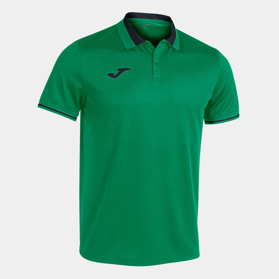 Joma Championship VI Polo Polos Green/Black Youth XSmall - Third Coast Soccer