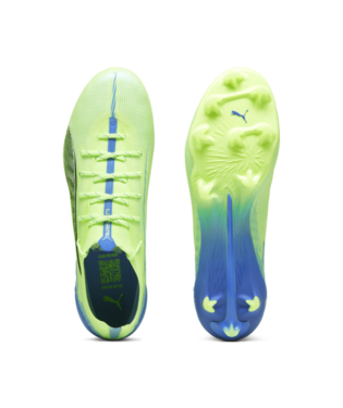 Puma Ultra 5 Ultimate FG - Fizzy Apple/White/Bluemazing Men's Footwear Closeout - Third Coast Soccer