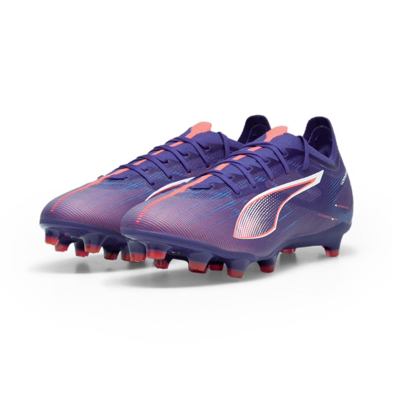 Puma Ultra 5 Match FG/AG - Lapis Lazuli/White/Sunset Glow Men's Footwear Closeout - Third Coast Soccer