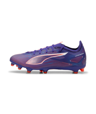 Puma Ultra 5 Match FG/AG - Lapis Lazuli/White/Sunset Glow Men's Footwear Closeout - Third Coast Soccer