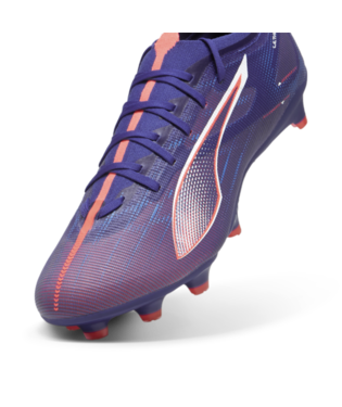 Puma Ultra 5 Match FG/AG - Lapis Lazuli/White/Sunset Glow Men's Footwear Closeout - Third Coast Soccer
