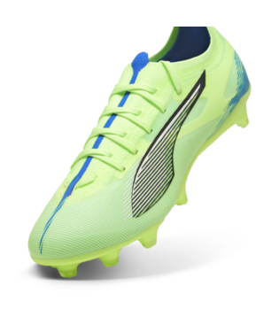 Puma Ultra 5 Match FG/AG - Fizzy Apple/White/Bluemazing Men's Footwear Closeout - Third Coast Soccer