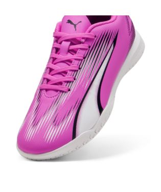 PUMA Ultra Play IT Jr - Poison Pink/White/Black Youth Footwear   - Third Coast Soccer