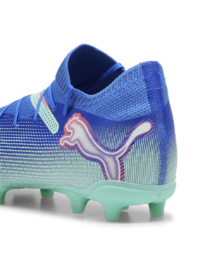 Puma Future 7 Pro FG/AG - Bluemazing/White/Electric Peppermint Men's Footwear Closeout - Third Coast Soccer