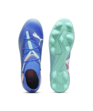 Puma Future 7 Pro FG/AG - Bluemazing/White/Electric Peppermint Men's Footwear Closeout - Third Coast Soccer