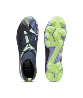 Puma Future 7 Match FG/AG - Gray Skies/White/Fizzy Apple Men's Footwear Closeout - Third Coast Soccer