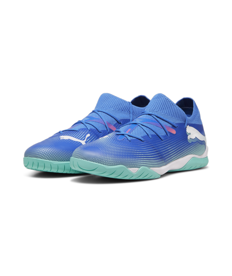 Puma Future 7 Match IT - Bluemazing/White/Electric Peppermint