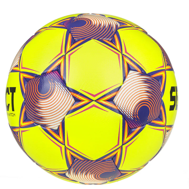 Select Numero 10 Turf Match NFHS V25 Ball - Yellow/Orange/Purple Balls - Third Coast Soccer