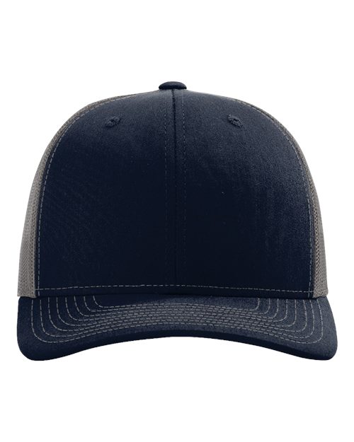 Richardson Snapback Trucker Cap Hats Navy/Charcoal - Third Coast Soccer