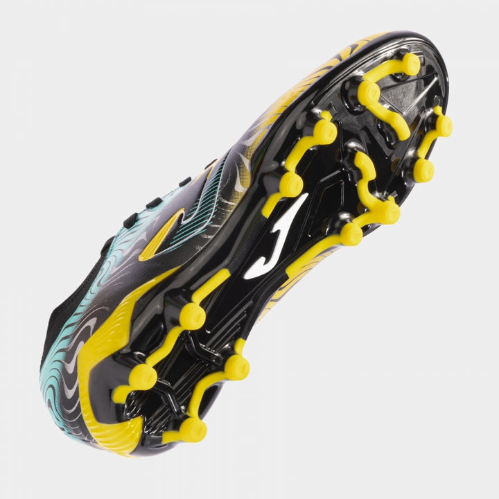 Joma Evolution 24 FG - Black/Gold Men's Footwear Closeout - Third Coast Soccer
