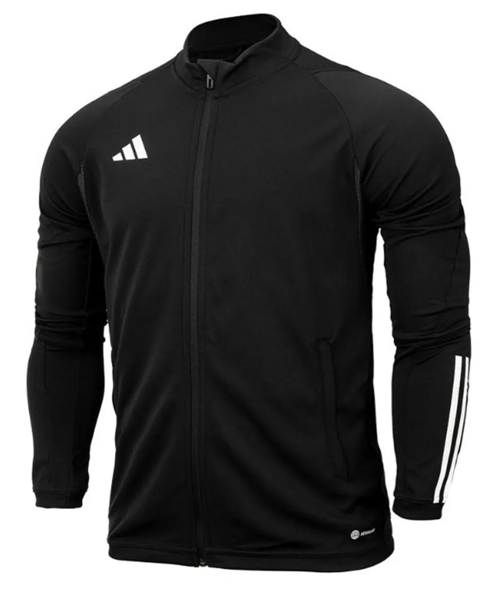 adidas Tiro 23 Competition Training Jacket - Black Jackets - Third Coast Soccer