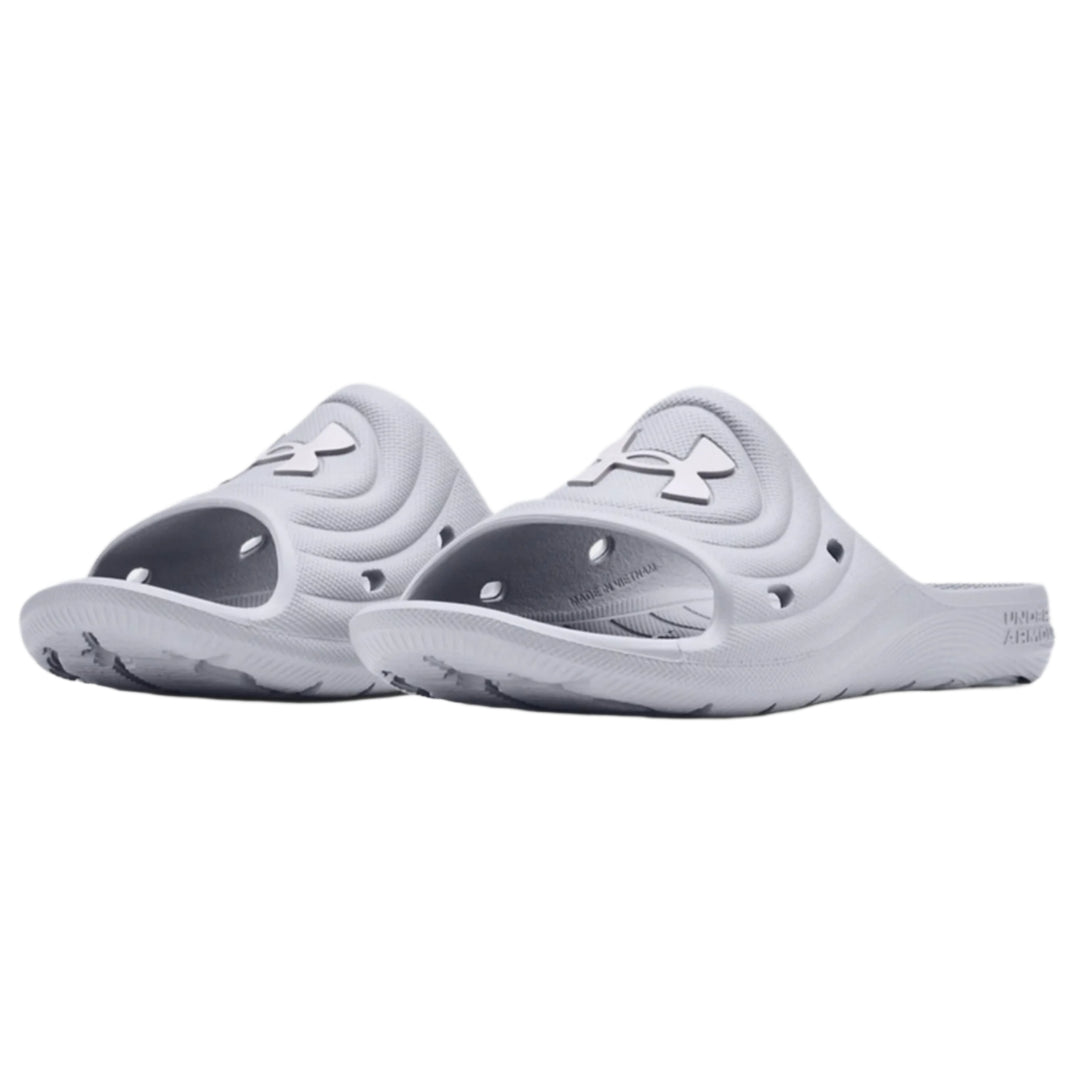 Under Armour Locker IV Slides - Grey Mens Footwear - Third Coast Soccer