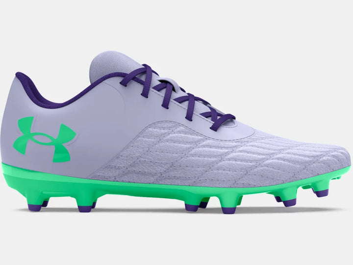Under Armour Magnetico Select Jr 3.0 FG - Purple/Green/Violet Youth Footwear   - Third Coast Soccer