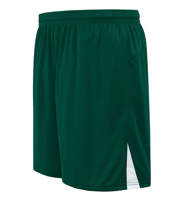 High Five Youth Hawk Short Shorts Forest/White Youth XSmall - Third Coast Soccer
