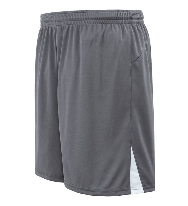High Five Youth Hawk Short Shorts Graphite/White Youth Small - Third Coast Soccer