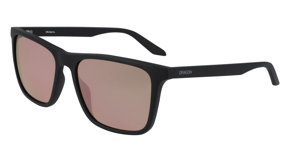 Dragon Renew LL Ion Sunglasses - Matte Black Sunglasses Ll Rose Gold Ion  - Third Coast Soccer