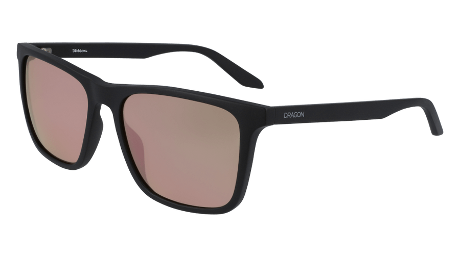 Dragon Renew LL Ion Sunglasses - Matte Black Sunglasses Ll Rose Gold Ion  - Third Coast Soccer