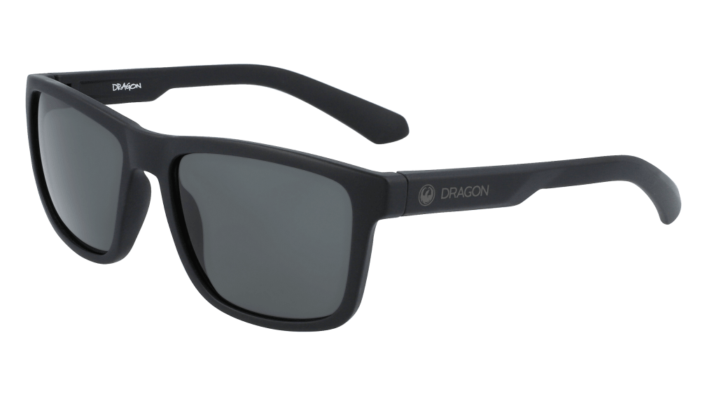 Dragon Reed LL Sunglasses - Matte Black Sunglasses   - Third Coast Soccer