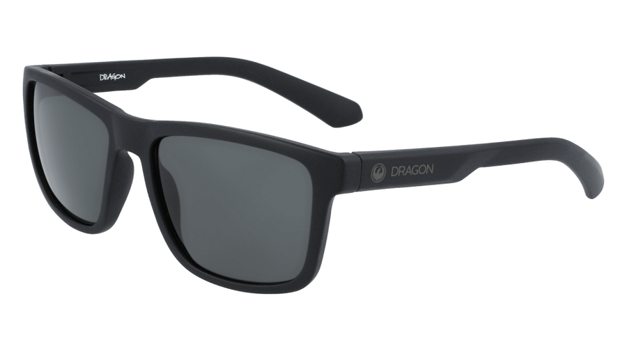 Dragon Reed LL Sunglasses - Matte Black Sunglasses   - Third Coast Soccer