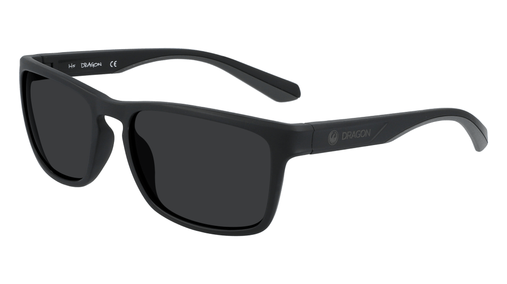 Dragon Blaise LL Sunglasses - Matte Black Sunglasses   - Third Coast Soccer