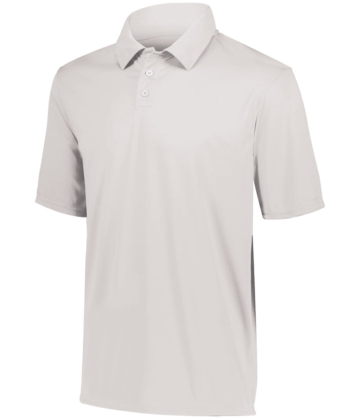 Augusta Vital Polo Polos White Mens Small - Third Coast Soccer