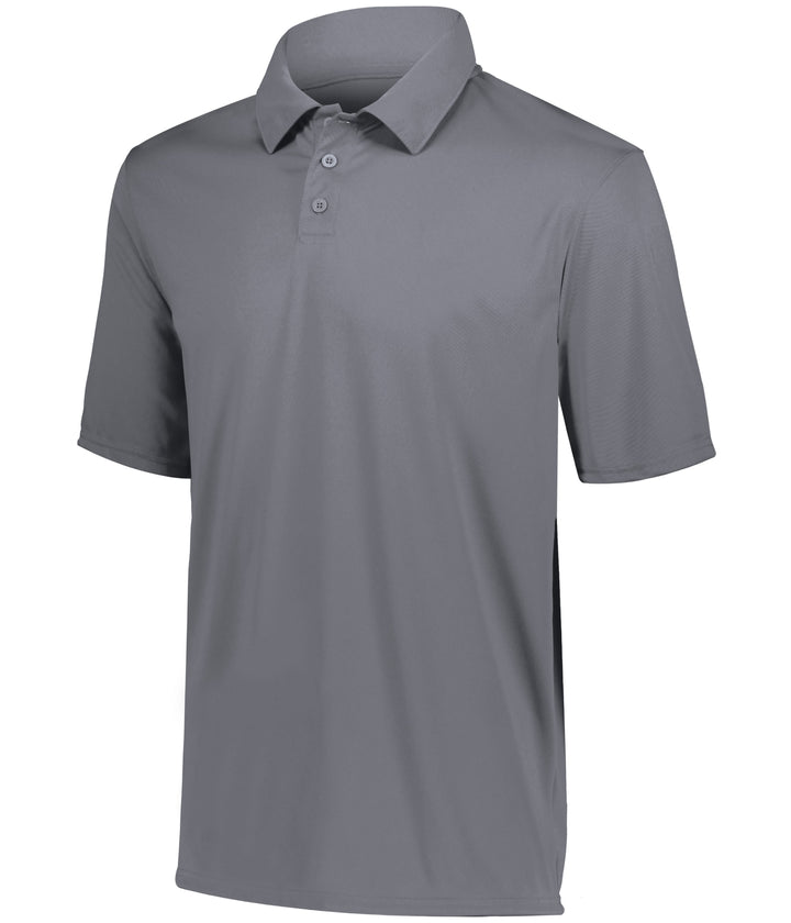 Augusta Vital Polo Polos Graphite Mens Small - Third Coast Soccer