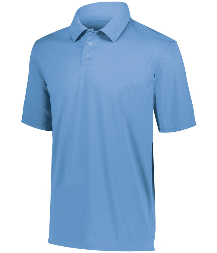 Augusta Vital Polo Polos Columbia Blue Mens Small - Third Coast Soccer
