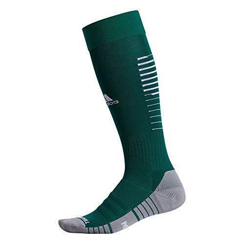 adidas Team Speed II Sock - Green/White Socks   - Third Coast Soccer