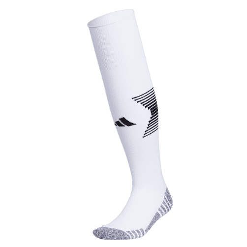 adidas Louisiana Elite Team Speed 4 Socks - White/Black Louisiana Elite Girls - Third Coast Soccer