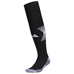 adidas Louisiana Elite Team Speed 4 Socks - Black/White Louisiana Elite Girls - Third Coast Soccer
