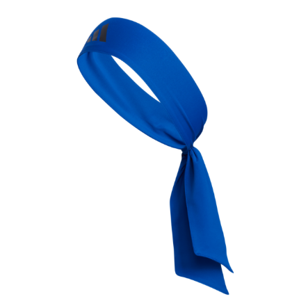 adidas Alphaskin Tie 2 Headband - Royal/Black Player Accessories - Third Coast Soccer