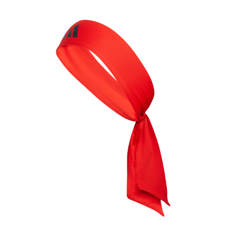 adidas Alphaskin Tie 2 Headband - Red/Black Player Accessories - Third Coast Soccer