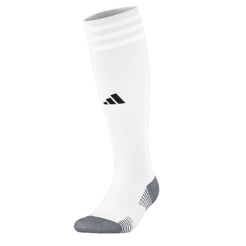 adidas Covington FC Copa Zone Cushion Socks - White Covington FC 24-26   - Third Coast Soccer