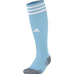 adidas HFC Copa Zone Cushion V Goalkeeper Sock - Light Blue/White Hattiesburg FC 2025-2027 - Third Coast Soccer