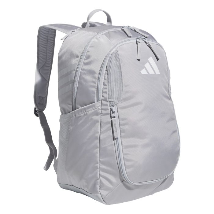 adidas Stadium 4 Backpack - Team Light Grey Bags - Third Coast Soccer
