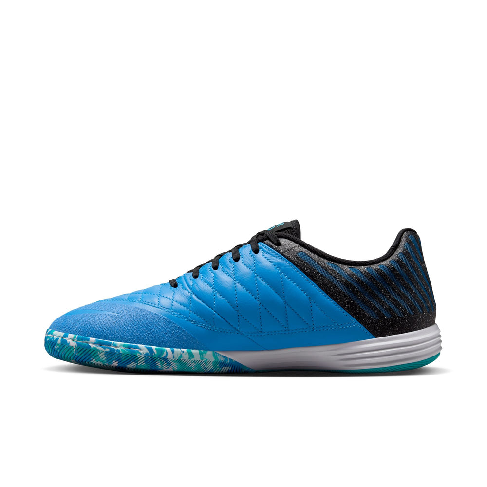 Nike Lunargato II IC - Silver/Black/Blue Men's Footwear - Third Coast Soccer
