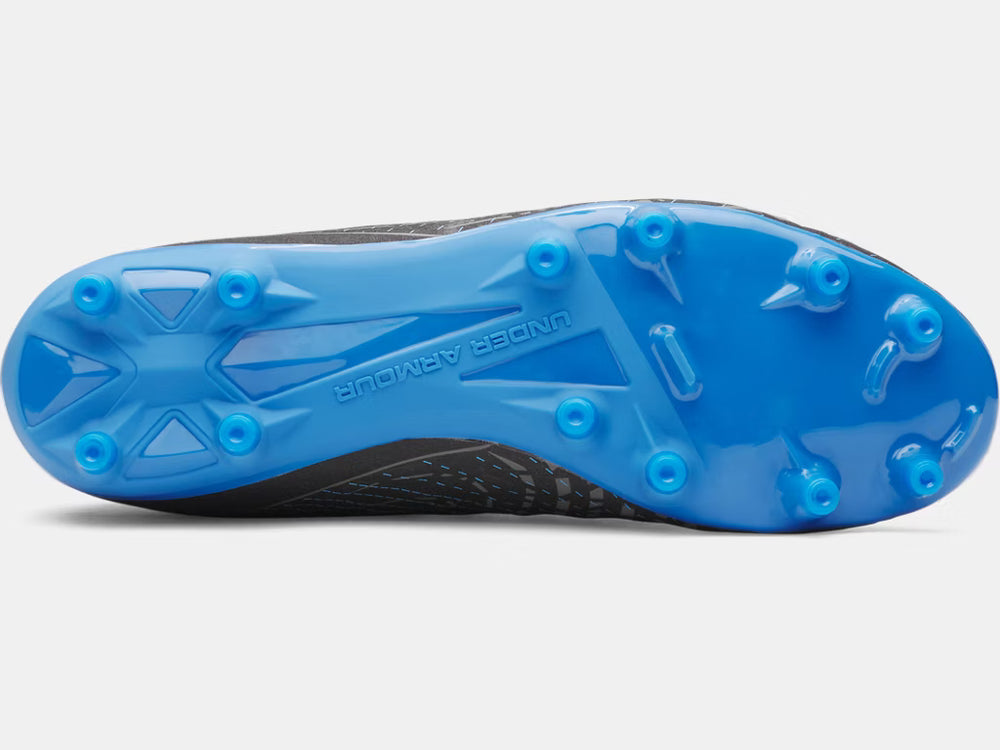 UA Magnetico Select 5 FG - Black/Atlantis Blue Mens Footwear - Third Coast Soccer