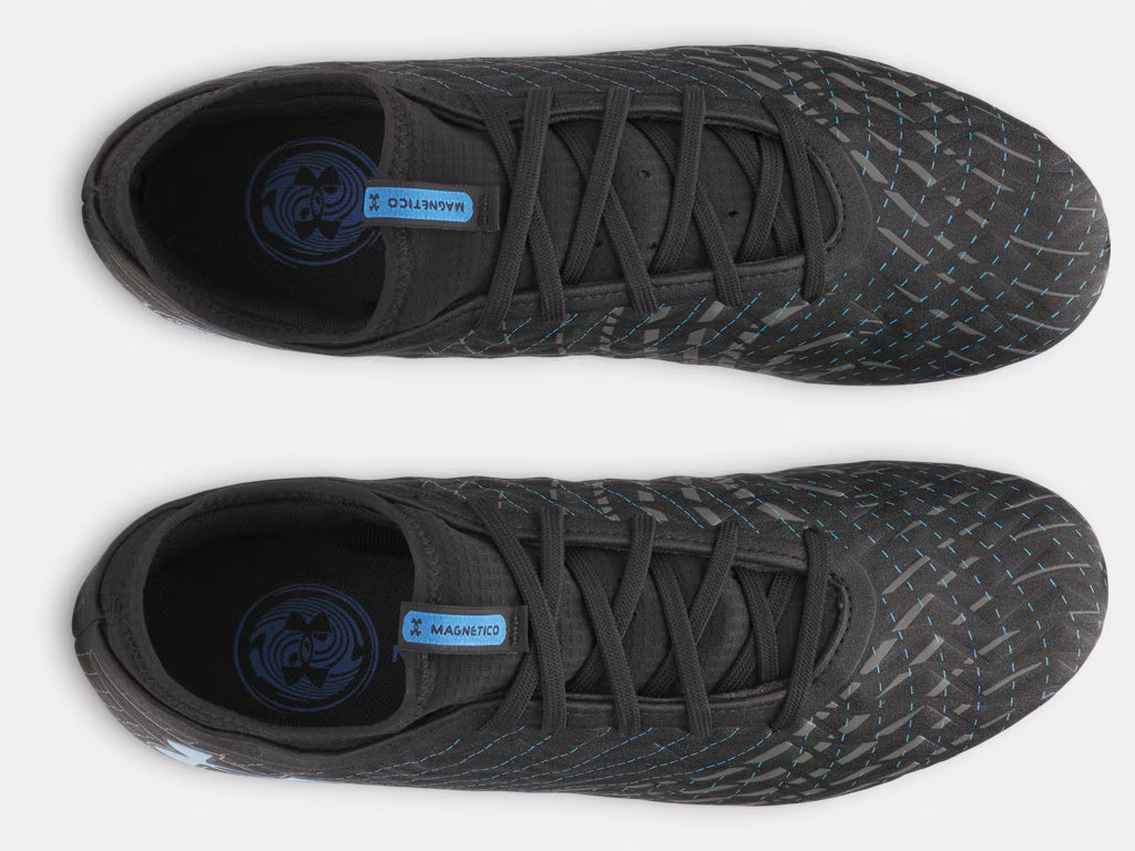 UA Magnetico Select 5 FG - Black/Atlantis Blue Mens Footwear - Third Coast Soccer