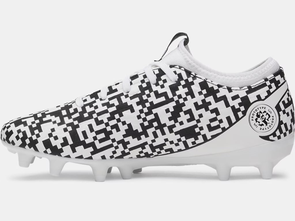 UA Magnetico Select 5 FG Jr. - Black/White Youth Footwear - Third Coast Soccer