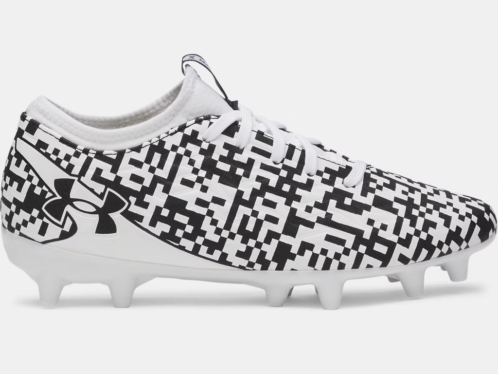 UA Magnetico Select 5 FG Jr. - Black/White Youth Footwear - Third Coast Soccer