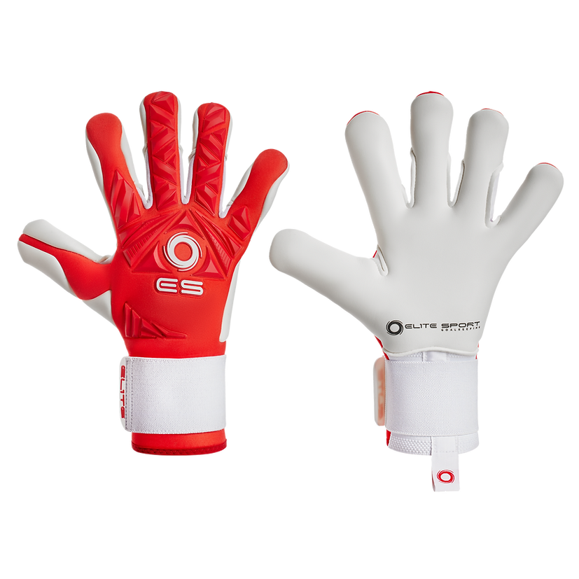 Elite Sport Revolution II Combi Red Goalkeeper Gloves 8