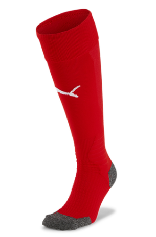 Puma Team Liga Socks - Red Socks Red Small - Third Coast Soccer
