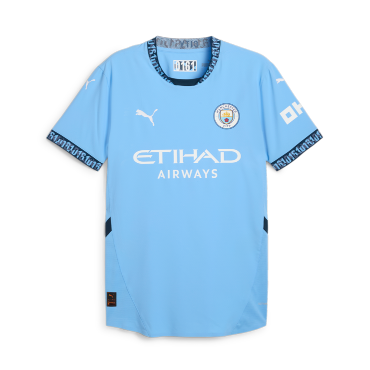Puma Manchester City FC Home Authentic Jersey 24/25 – Third Coast Puma Manchester City FC Home Authentic Jersey 24/25 – Third Coast