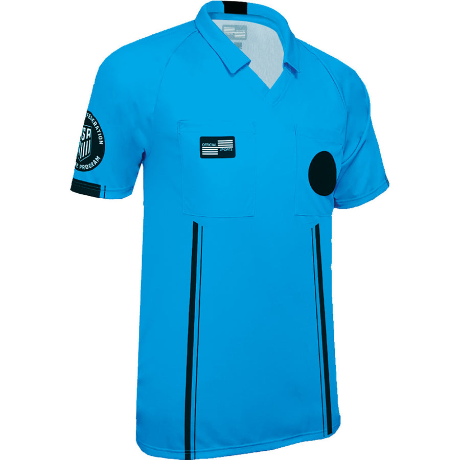 Official Sports USSF Economy Jersey - Royal Referee   - Third Coast Soccer