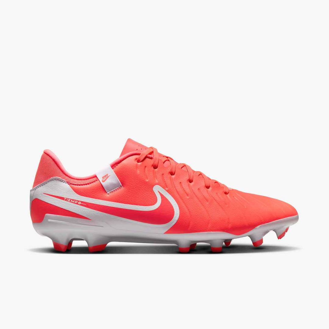 Nike Tiempo Legend 10 Academy FG - Hot Lava/White Mens Footwear - Third Coast Soccer