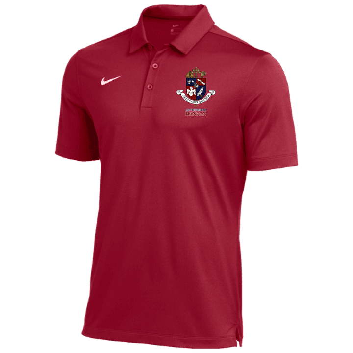 Nike Archbishop Hannan Men's Franchise Polo Hannan Girls 25 Team Crimson/White Mens Small - Third Coast Soccer
