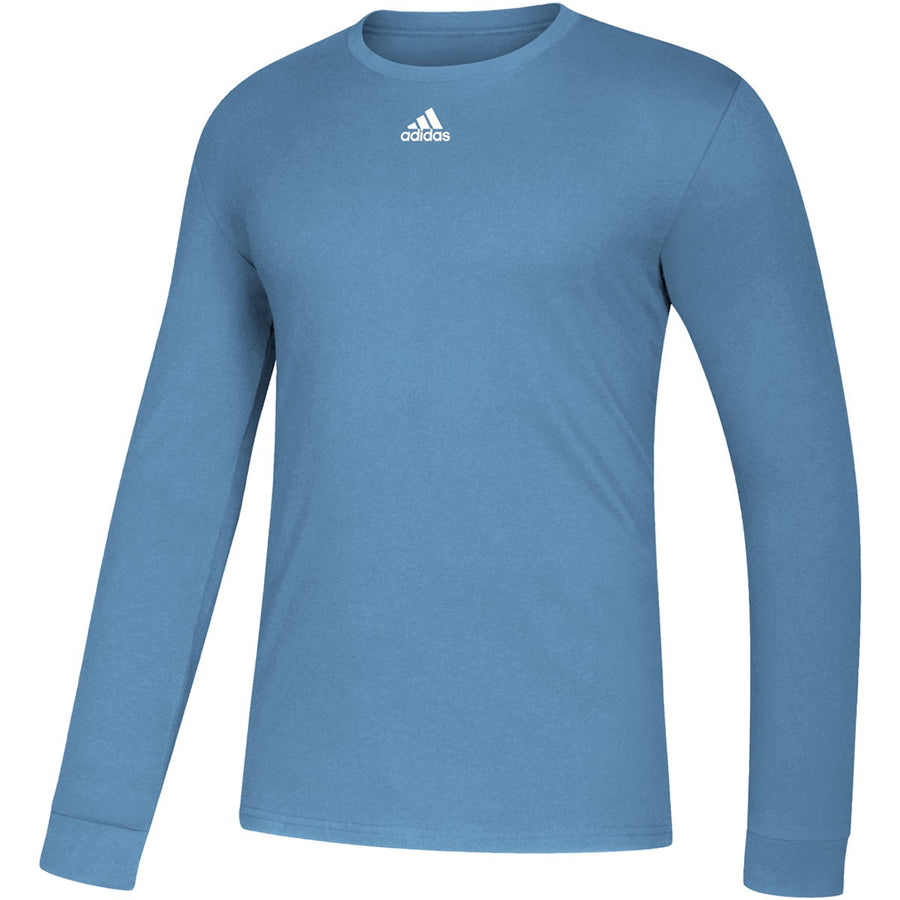 adidas Climalite LS Tee Training Wear Light Blue Mens XSmall - Third Coast Soccer