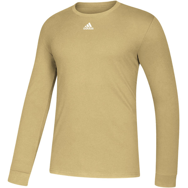 adidas Climalite LS Tee Training Wear Collegiate Gold Mens XSmall - Third Coast Soccer
